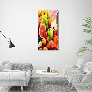 Imagine de sticlă Fructe și flori