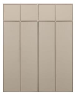 Dulap modular crem din lemn de pin 200x250 cm Daily – vtwonen