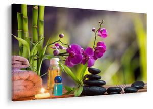 Tablou - spa and stones (90x60 cm)