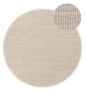 Covor crem rotund din iută ø 160 cm Bouclé Jaipur – Hanse Home