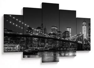 Tablou cu podul Brooklin în New York (150x105 cm)