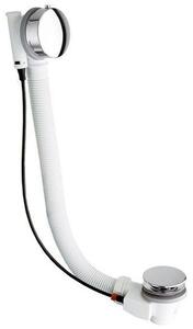 Polysan Polysan, Set de baie cu bowden, lungime 575 mm, dop 72 mm, crom, 71680