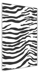 Tablou din Sticlă fundal Zebra
