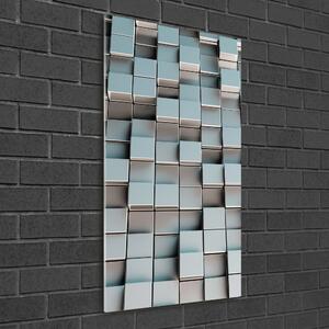 Fotografie imprimată pe sticlă cuburi de perete