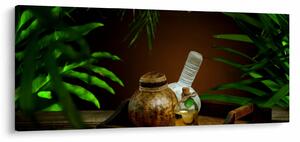 Tablou cu obiectele spa (120x50 cm)