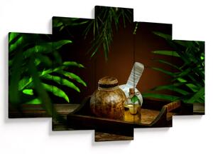 Tablou cu obiectele spa (150x105 cm)
