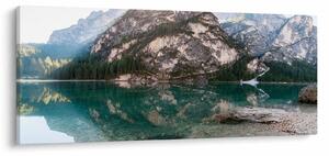 Tablou cu lac montan (120x50 cm)