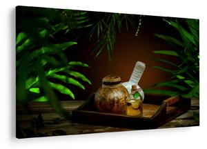 Tablou cu obiectele spa (90x60 cm)