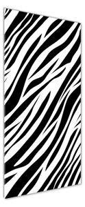 Tablou sticlă fundal Zebra