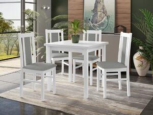 Set sufragerie (pentru 4 persoane) Arnold AL27 (alb + gri). 1121738