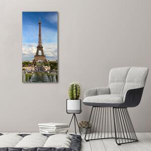 Pictura pe sticlă acrilică Turnul Eiffel din Paris