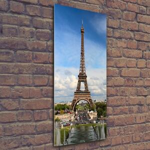 Pictura pe sticlă acrilică Turnul Eiffel din Paris