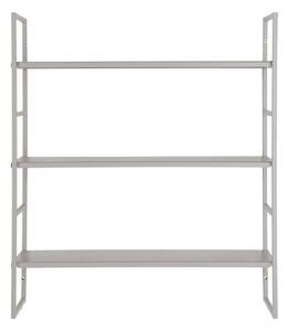 Raft gri deschis etajat din metal 48 cm Beja – House Nordic