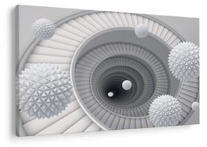 Tablou cu abstracție 3D (90x60 cm)