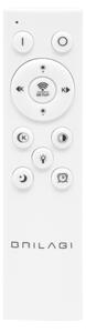 Brilagi - Plafonieră LED dimabilă RINGO LED/34W/230V neagră + telecomandă