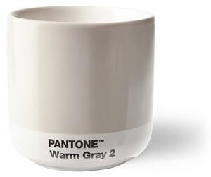 Cană gri deschis din ceramică 175 ml Cortado Warm Gray 2 – Pantone