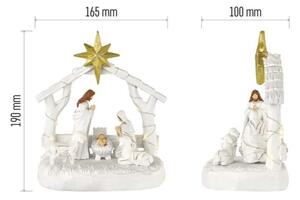 Decorațiune LED de Crăciun 20xLED/2xAAA alb cald