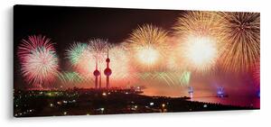 Tablou cu artificii (120x50 cm)