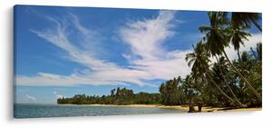 Tablou cu plajă (120x50 cm)