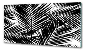 Panou sticla securizata bucatarie frunze de palmier