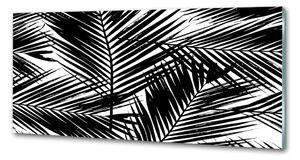 Panou sticla securizata bucatarie frunze de palmier