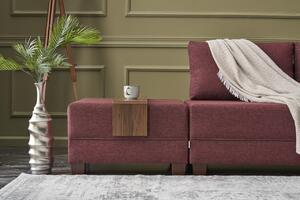Canapea extensibilă de colț Fly Corner Sofa Bed Right - Claret Red