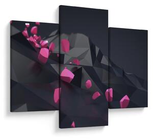 Tablou 3D abstracție (90x60 cm)