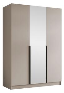 Dulap Closico Decoron II, Cașmir, Negru, 215x150x58cm, 148.5 kg, Uși dulap: Cu balamale, Numărul de rafturi: 9, Numărul de rafturi: 9