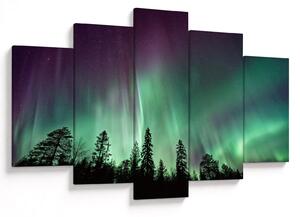 Tablou cu Northern Lights (150x105 cm)