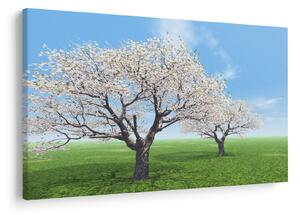 Tablou cu copaci (90x60 cm)