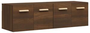 Dulapuri TV de perete 2 buc. stejar maro 60x36,5x35 cm lemn