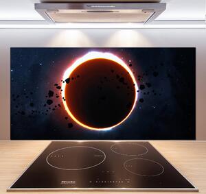 Panou sticlă bucătărie Eclipsă