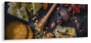 Tablou cu cu fructe uscate (120x50 cm)