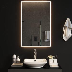 Oglindă de baie cu LED, 60x90 cm