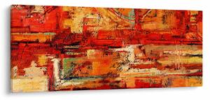 Tablou cu pictură pe pereți (120x50 cm)