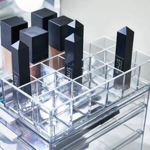 Organizator de baie pentru cosmetice din plastic reciclat Lip Station – iDesign