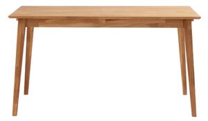 Masă dining din lemn de stejar Rowico Filippa, 140 x 90 cm