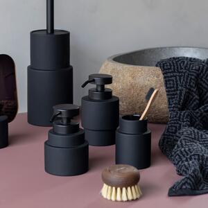 Suport pentru periuța de dinți negru din ceramică Shades – Mette Ditmer Denmark