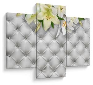 Tablou cu flori de crin (90x60 cm)