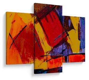 Tablou cu abstracție (90x60 cm)