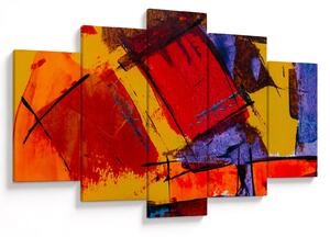 Tablou cu abstracție (150x105 cm)