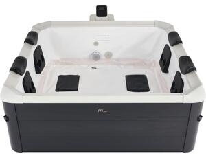 Minipiscina SPA cu pereti rigizi mSPA Oslo Aero Plus, patrata, 6 locuri
