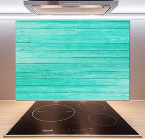 Panou sticlă decorativa bucătărie bord verde