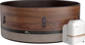 Minipiscina SPA gonflabil mSPA Duet-Eco, rotunda, 6 locuri