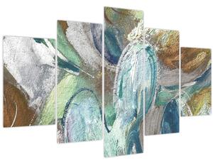 Tablou - Pictura figura abstractă (150x105 cm)