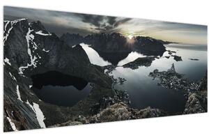 Tablou - Munții norvegieni (120x50 cm)