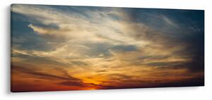 Tablou cu apus de soare (120x50 cm)