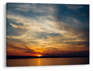 Tablou cu apus de soare (70x50 cm)