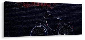 Tablou cu carusel din Amsterdam (120x50 cm)