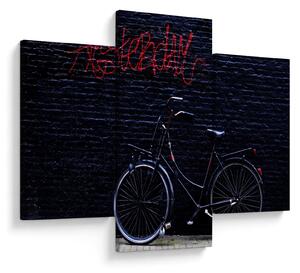 Tablou cu carusel din Amsterdam (90x60 cm)